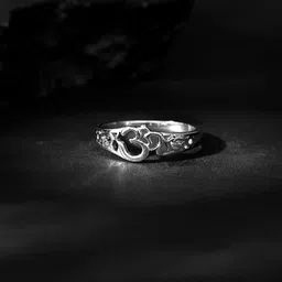 GIVA 925 Silver Aura Ring For Him Fixed Size Indian-17 y-picture-18