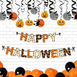 Untumble Halloween Party Decoration Kit Multicolor - Pack of 46-image-65
