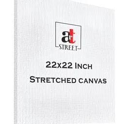 Art Street White & YellowAbstract Canvas Wall Art image 2