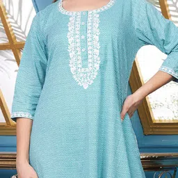 SANAA Printed Maxi Nightdress image 3