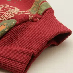 Allen Solly Junior Boys Printed Regular Fit Joggers image 4