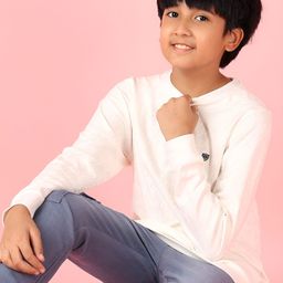 V-Mart Boys Self Design Round Neck Cotton T-shirt-picture-39