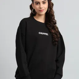 GRIFFEL Women Brand Logo Sweatshirt-image-30