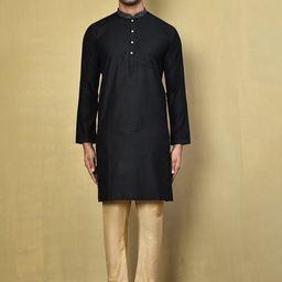 Arihant Rai Sinha Men Regular Pure Cotton Kurta with Pyjamas-picture-14