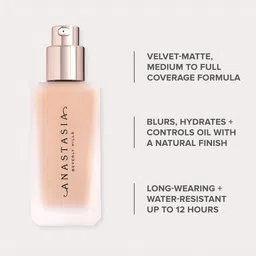 ANASTASIA BEVERLY HILLS Impeccable Blurring Second Skin Matte Foundation 35ml - Shade 3N image 4