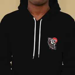 BUYTHATTRENDZ Men Printed Hooded Sweatshirt image 2