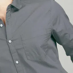 CB-COLEBROOK Spread Collar Cotton Shirt image 4