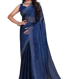 Indian Fashionista Embellished Beads and Stones Saree-image-32