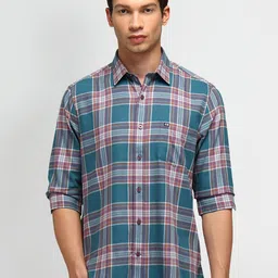 Arrow Sport Men Classic Opaque Checked Casual Shirt image 5