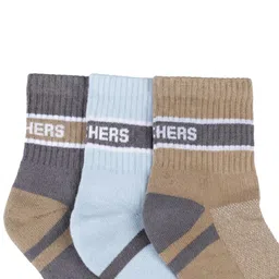 Skechers Men Pack Of 3 EMBROIDERED HALF TER image 2