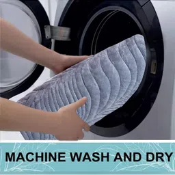 HOMETHREADS Multicoloured & Grey Printed 4 Piece Sofa Cover image 3