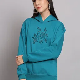 7 ISLANDS Women Printed Hooded Sweatshirt image 3