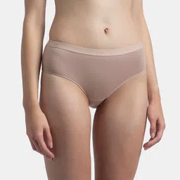 Jockey Pack Of 3 Printed Combed Cotton Mid Waist With Exposed Waistband Hipster Briefs-picture-16