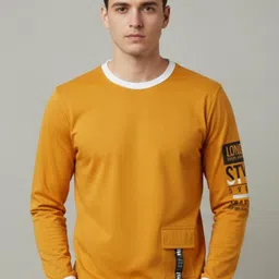 AUTNA Men Cotton Printed Pockets T-shirt-picture-17