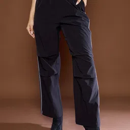SASSAFRAS Women Loose Fit Trousers-picture-4