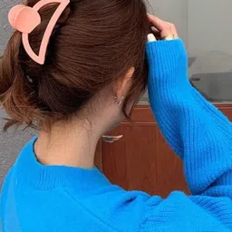 badodiya's Women Set of 12 Matt Claw Clip image 4