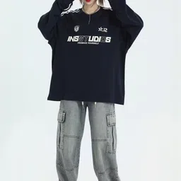 KPOP Women Typography Printed T-shirt-picture-39