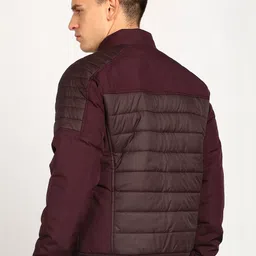 SZN Men Colourblocked Puffer Jacket image 3