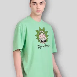 FLYIND VOGUE OUTFIT Men Printed Bio Finish Applique T-shirt image 3