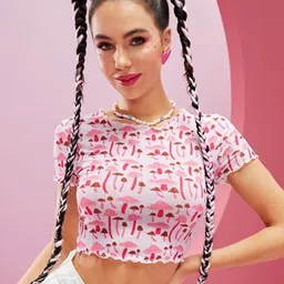 TANDUL Geometric Print Top image 2