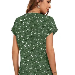 DHRUVIL IMPEX Women Floral Print Top image 3
