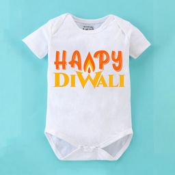 BLUSHES Infants Diwali Printed Pure Cotton Bodysuit-picture-35