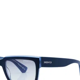 Shisen Fox Unisex Rectangle Sunglasses with UV Protected Lens image 5