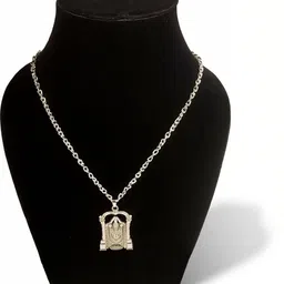 Utkarsh Silver-Plated Contemporary Pendants with Chains image 4