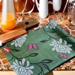 REVEXO Green & White Printed Water-Resistant Shelf Liner-picture-41