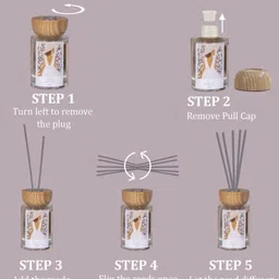 AARVI DECOR STUDIO Gardenia Bloom Aroma Oil Diffusers - 150ml image 4