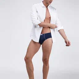 AMUL COMFY Pack Of 3 Cotton Basic Briefs AC-CBRIIE-BK-SG-AF-XS-3PC image 4