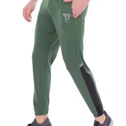 YUNEK Men Mid-Rise Track Pants image 2