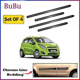bubu Car Door Side Chrome-line Beading suitable for chevrolet beat (set of 4) Car Beading Roll For Door-picture-16