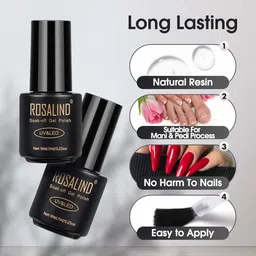 ROSALIND UV & LED Soak-Off Long-Lasting Gel Nail Polish 7 ml -Shade-A387 image 2