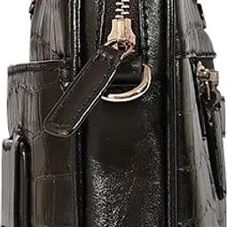 eske Men & Women Brown Messenger Bag image 4