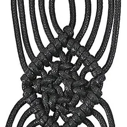 aakriti Women Party Black Fabric Belt image 4