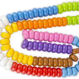 prime 100 Counting Beads Toy Jumbo Size for kids Age 3+, 10 colours -Multicolour image 3