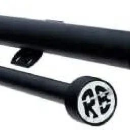 shreeji accessorie Leg Guard Single Rod with Heavy Open Baseball Bat for Classic Reborn 350 (Black) Bike Leg Guard-picture-10