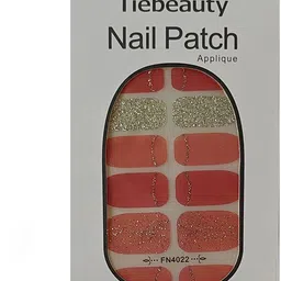 s.a.v.i 12PCS - Glitter Gel Nail Stickers, Long-Lasting Shine, Easy Apply Full Nail Art image 3