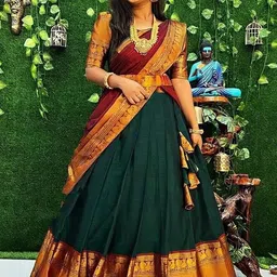 cinderella boutique Self Design Semi Stitched Lehenga Choli-picture-20