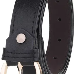 loopa Women Casual Black Synthetic Belt image 2