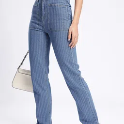 glitchez Women Straight Fit Printed Jeans-image-41