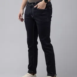 SPYKAR Men Skinny Slim Fit Low-Rise Light Fade Jeans image 2