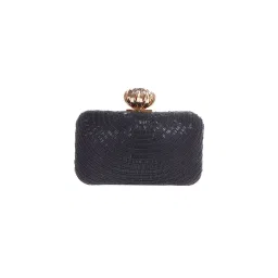 SWISNI Black Silk Clutches SWIS-474 image 2
