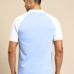 United Colors of Benetton Raglan Sleeves Polo Collar Longline T-shirt image 3