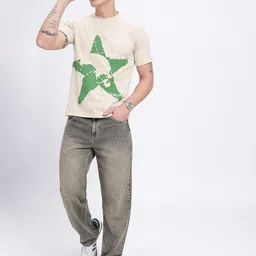 glitchez Graphic Printed Raglan Sleeves T-shirt image 5