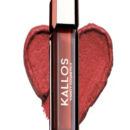 KALLOS VANITY Lip Plush Long Wear & Non-Drying Liquid Lipstick - 3 ml - Berry Blush image 1
