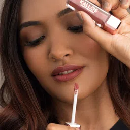 KALLOS VANITY Lip Plush Long Wear & Non-Drying Liquid Lipstick - 3 ml - Berry Blush image 3