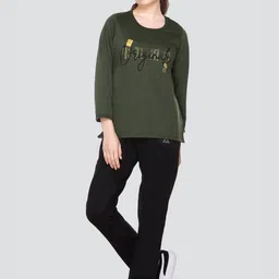 ELPIDA Printed T-shirt & Trousers Set image 4