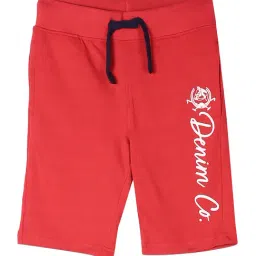 U.S. Polo Assn. Kids Red Printed Shorts-image-89